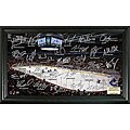 Highland Mint Vancouver Canucks Rink Team Autographed Framed Photo