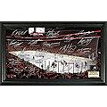 Highland Mint Philadelphia Flyers Team Autographed Framed Rink Photo