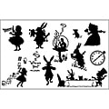 Wonderland Silouettes Rubber Stamp Set