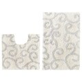 Celebration 'New Scroll' 2-piece Bath Rug Set