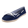 BC Footwear Women's 'Grilled Cheese' Navy Slip-ons