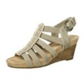 Aerosoles Women's 'Candlelight' Bone Wedge Sandals
