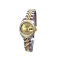 Pre-owned Rolex Women's 18k Gold and Steel Oyster Datejust Watch