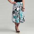 Requirements Women's Garden Floral A-line Skirt