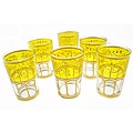 Mek Yellow Tea Glasses (Morocco)