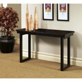Abbyson Living Hampton Espresso Sofa Table