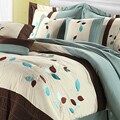 Hampton Leaves Oversized 8-piece Comforter Set
