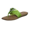 Aerosoles Women's 'Savvy' Green Thong Sandals