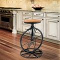 Michaelo Bicycle Wheel Adjustable Barstool