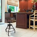Lucian Iron Top Adjustable Barstool