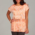 Violet & Claire Women's Tiered-hem Blouse