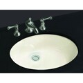 Oval White Ceramic Undermount Sink