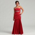 Hailey Adrianna Papell Women's Beaded Empire Waist Gown Dress