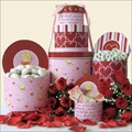 Cupid's Valentine Wish Tower of Treats Gift Basket