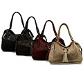 La Terre Fashion 'Branda's' Tassel Shoulder Bag