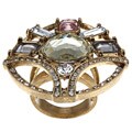 Jessica Simpson Goldtone Cutout Ring