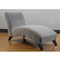 Bella Charcoal Grey Chaise