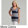 B. Sol Junior's Patch Pocket Striped Top