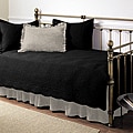 Trellis Black 5-piece Day Bed Set