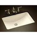 Ceramic 20-inch Undermount Biscuit Bathroom Sink