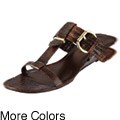 Ann Marino Women's 'Dahlia' Wedge Sandals
