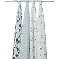 aden + anais Muslin Swaddle Blankets in Star Bright (Pack of 4)