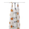 aden + anais Melia Muslin Bamboo Swaddling Wraps (Pack of 3)