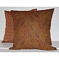 Ballard Aubergine Decorative Pillow (Set of 2)