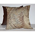 Feathers Sage Decorative Pillows (Set of 2)