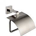 Kraus Aura Brushed Nickel Tissue Holder with Cover