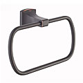 Kraus Fortis Oil Rubbed Bronze Square Towel Ring
