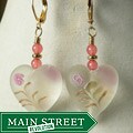 Palmtree Gems 'Felicia' Heart Earrings