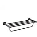 Kraus Fortis Bathroom Accessories - Bath Towel Rack with Towel Bar Oil Rubbed Bronze