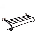 Kraus Apollo Bathroom Accessories - Bath Towel Rack with Towel Bar Oil Rubbed Bronze
