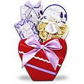 Relaxing Time Valentine's Day Heart Gift Basket