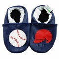Baseball Soft Sole Leather Baby Shoes