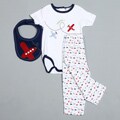 Rumble Tumble Infant Boy's Plane Creeper Set