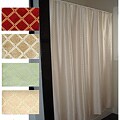 Diamond Jacquard Shower Curtain