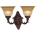 Oxford 2-Light Wall Sconce in Venetian Bronze