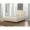 Venice-X Wheat Fabric Cal King-size Bed