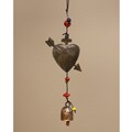 Iron and Glass The Cupid's Heart Hanging Art (India)