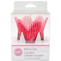 Wilton 'Petal Hearts Damask' Standard Baking Cups (Pack of 24)