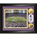 Highland Mint Minnesota Vikings Hubert H. Humphrey Metrodome 24-Karat Gold ...