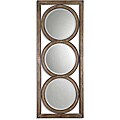 Isandro Silver/Dark Grey Metal Framed Mirror