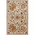 Hand-knotted Volare Beige Rug (9' x 12')