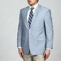 Adolfo Men's 2-button Chambray Sportcoat