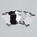 Calvin Klein Boy's Navy Bodysuits (Set of 5)