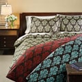 Somerset Dark Full/ Queen-size Duvet Cover Set