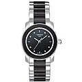 Tissot Women's 'Cera' Stainless Steel Ceramic Watch