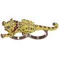 Betsey Johnson Rosetone Tiger Fashion Ring